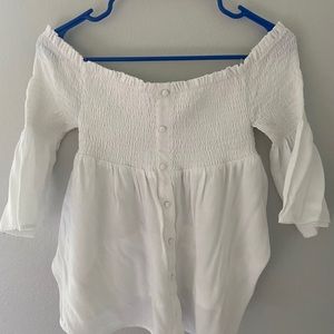 Off the shoulder top